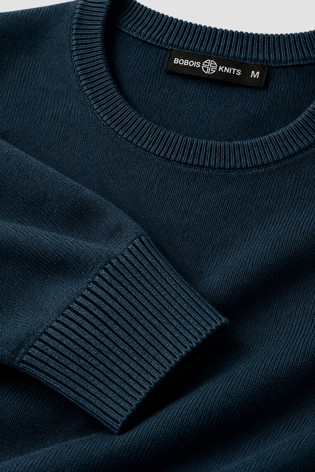 Suéteres Para Hombre Básico de Punto Fino E65301 Marino