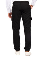 Pantalones Para Hombre Cargo Stretch G45302 Negro