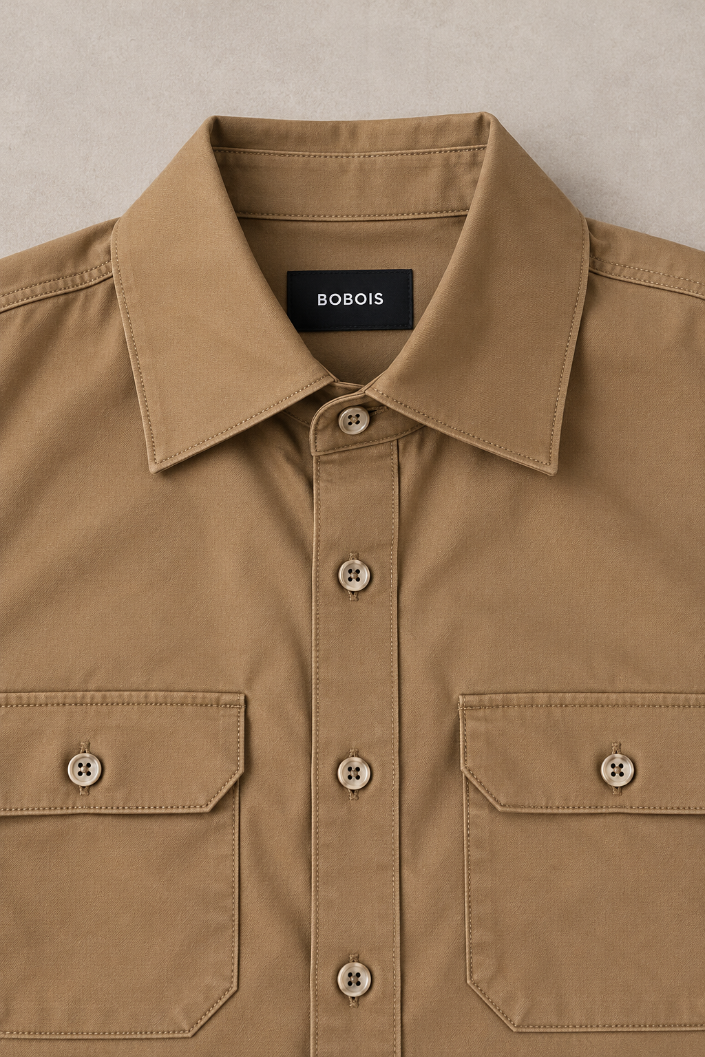 Sobrecamisas Para Hombre Chaqueta Ligera Amplia B65412 Camel