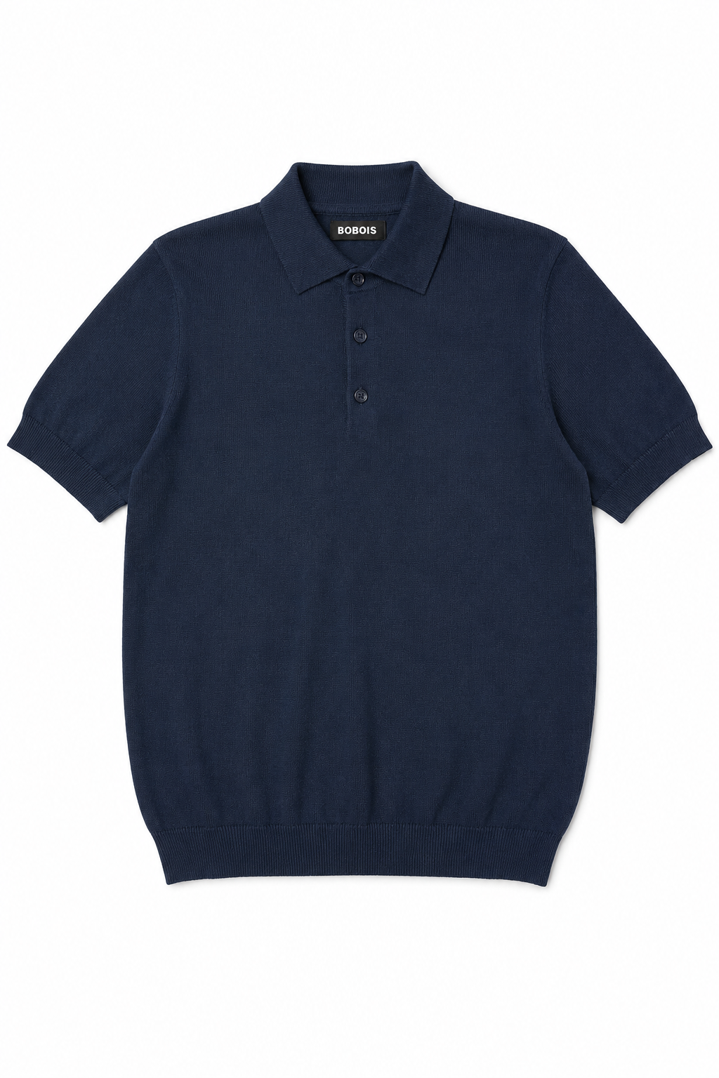 Playeras Polo Para Hombre de Punto Lisa Slim Fit A61453 Marino