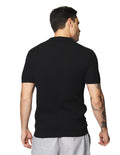 Playeras Polo Para Hombre Tejida Con Textura A41456 Negro