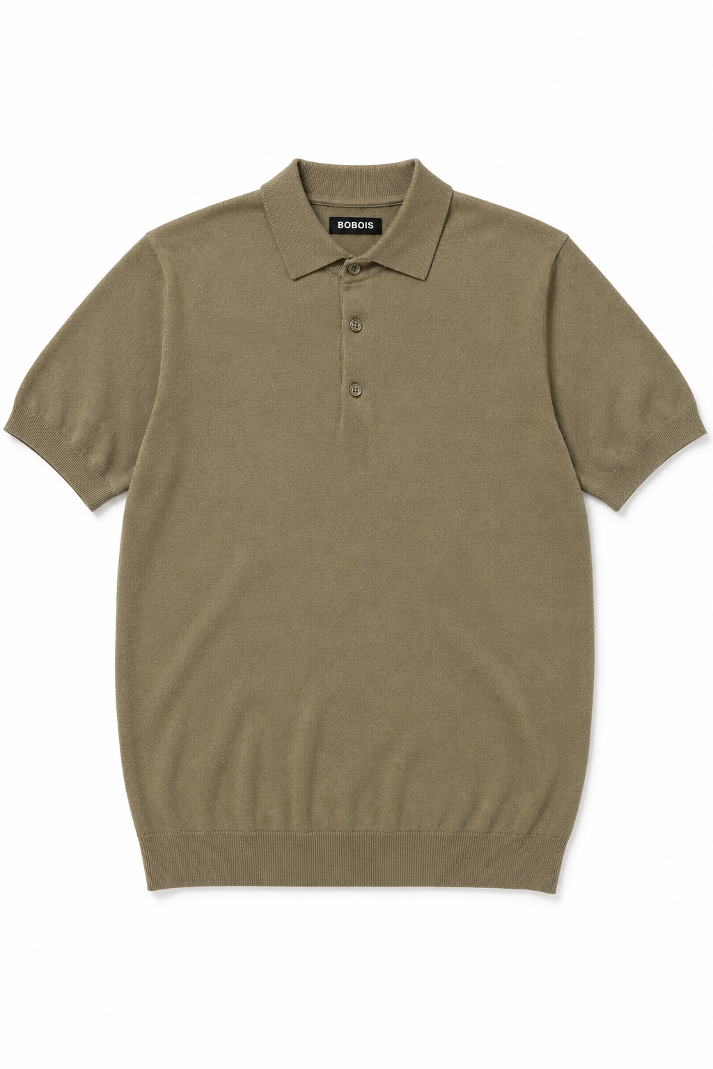 Playeras Polo Para Hombre de Punto Lisa Slim Fit A61453 Olivo