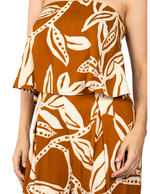 Jumpsuits Para Mujer Strapless Floreado W51134 Unico
