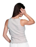 Blusas Para Mujer Bobois Moda Casuales De Resaque Lisa Comoda De Tirantes N41162 Gris