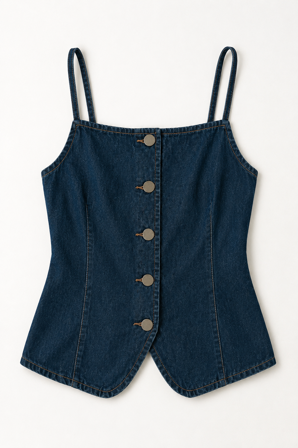 Chalecos Para Mujer Denim De Tirantes Mezclilla R63102 Unico
