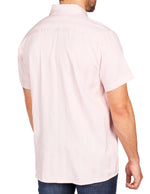 Camisas Para Hombre Jacquard Dobie B51354 Rosa Palo