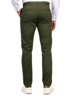 Pantalones Para Hombre Soft Stretch Slim GPAXAR Militar