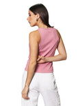 Blusas Para Mujer Bobois Moda Casuales De Resaque Lisa Comoda De Tirantes N41162 Rosa