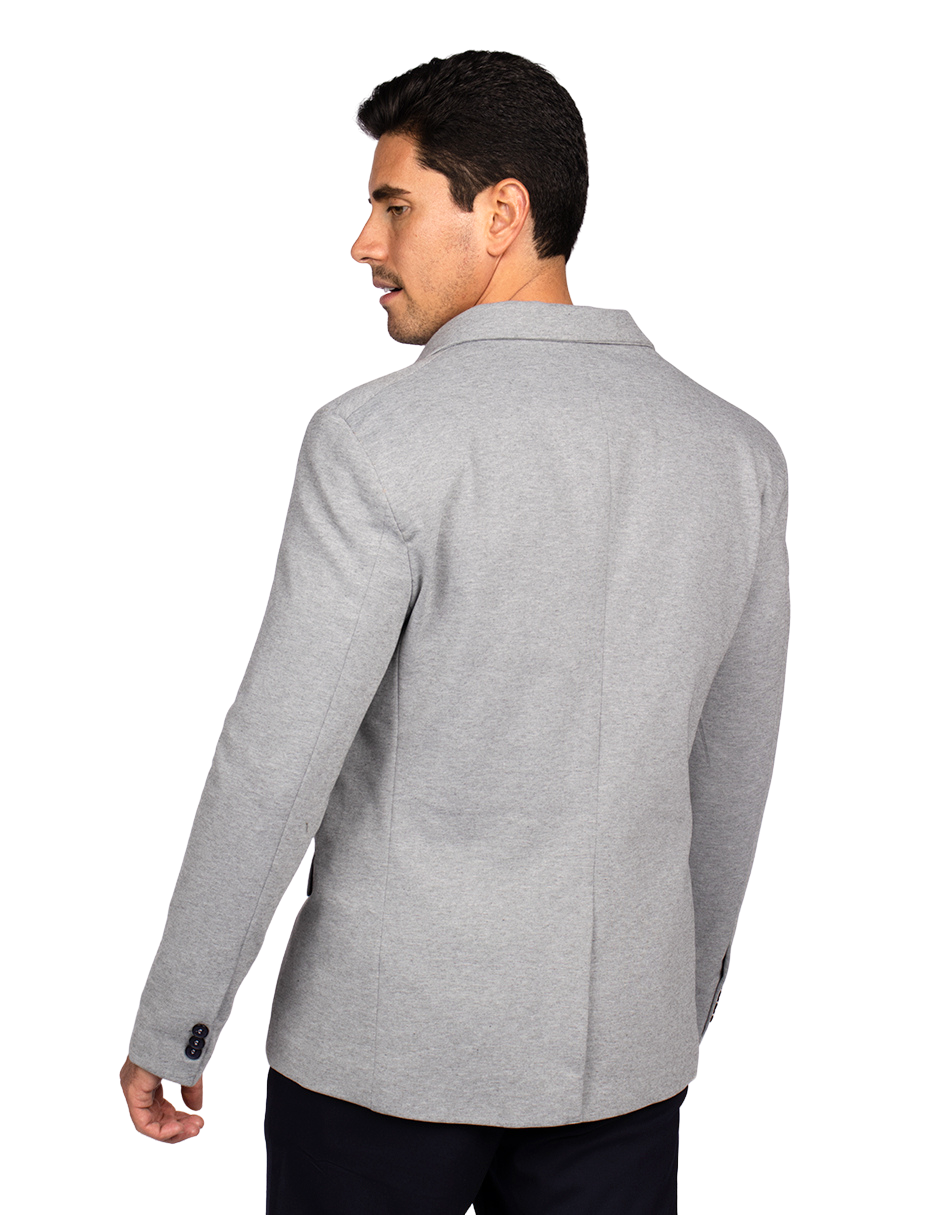 Sacos Para Hombre Liso De Punto FFILATY Jaspe