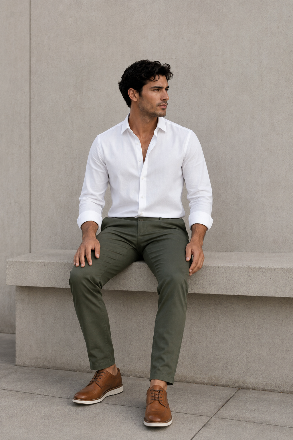 Pantalones Para Hombre Soft Mecanic G55401 Olivo