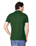 Playeras Polo Para Hombre Lisa Basica A45404 Militar