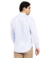 Camisas Para Hombre Regular Fit Oxford B51113 Cielo