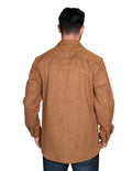 Camisolas Para Hombre Ligera Tipo Gamuza B45331 Camel