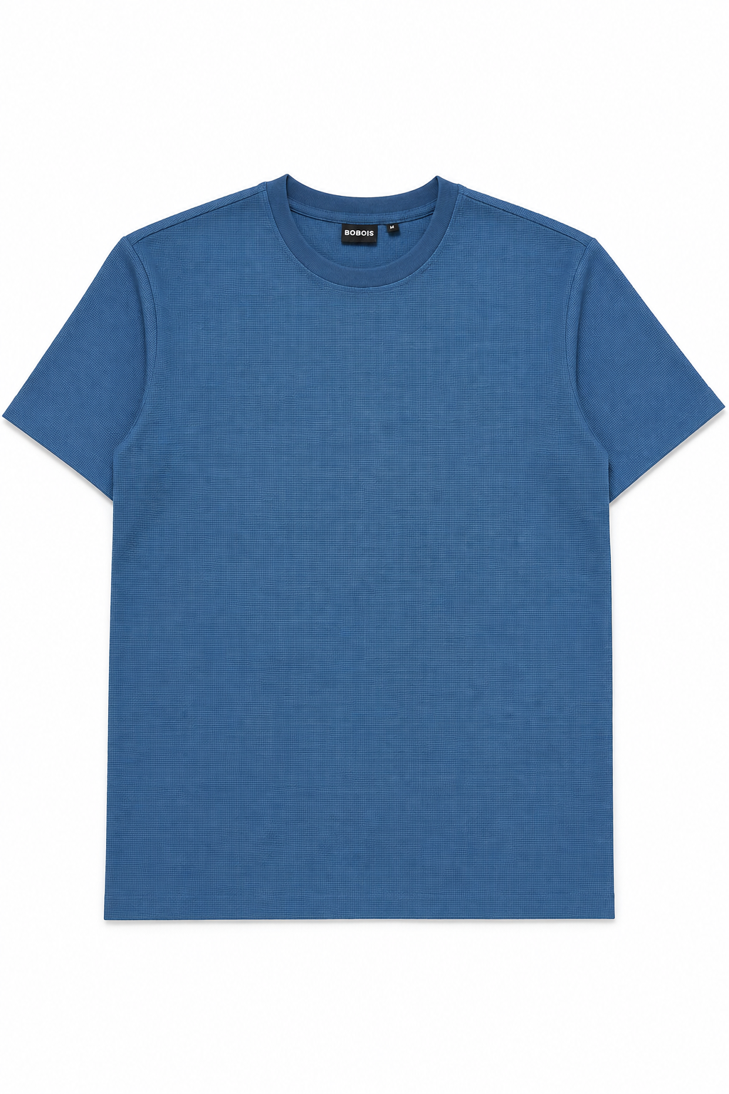 Playera para Hombre Cuello Redondo Antiarrugas Sport Transpirable A61405 Azul