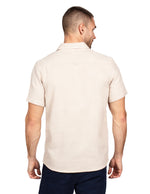Camisas Para Hombre Textura Jacquard B51367 Kaki