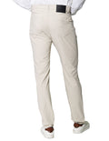 Pantalones Para Hombre Bobois Moda Casuales De Vestir Corte Slim Tela Flex Con Cinco Bolsillos GJFLEX Arena