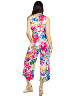 Jumpsuits Para Mujer Satinado Cruzado Tropical W41138 Unico