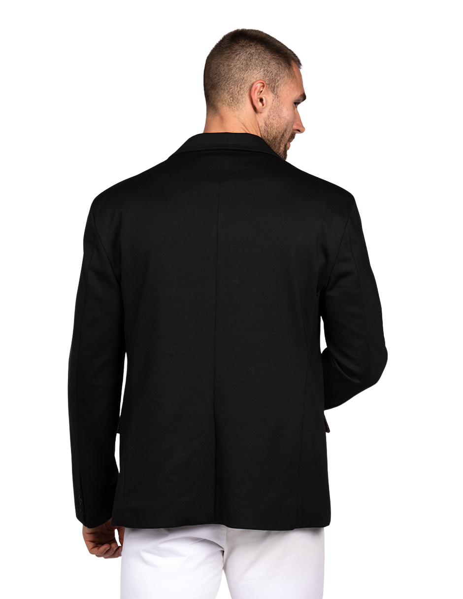 Sacos Para Hombre Liso De Punto FFILATY Negro
