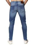 Jeans Para Hombre Bobois Moda Casuales Pantalones De Mezclilla Slim Fit J41103 Azul