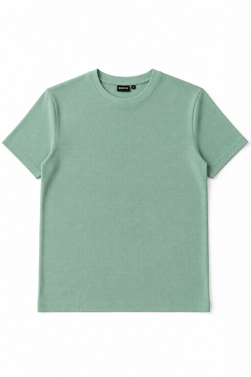 Playera para Hombre Cuello Redondo Antiarrugas Sport Transpirable A61405 Verde
