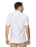 Camisas Para Hombre Bobois Moda Casuales De Manga Corta Cuello Italiano Con Estampado Regular Fit B41376 2