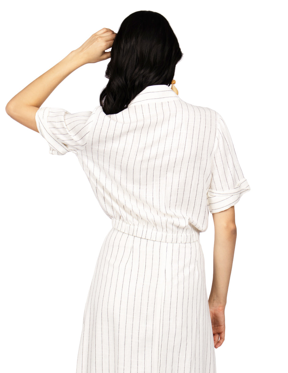 Blusas Para Mujer Top Escotado N51148 Blanco