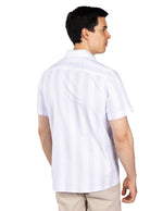 Camisas Para Hombre Dobbie Con Textura B51356 Cielo