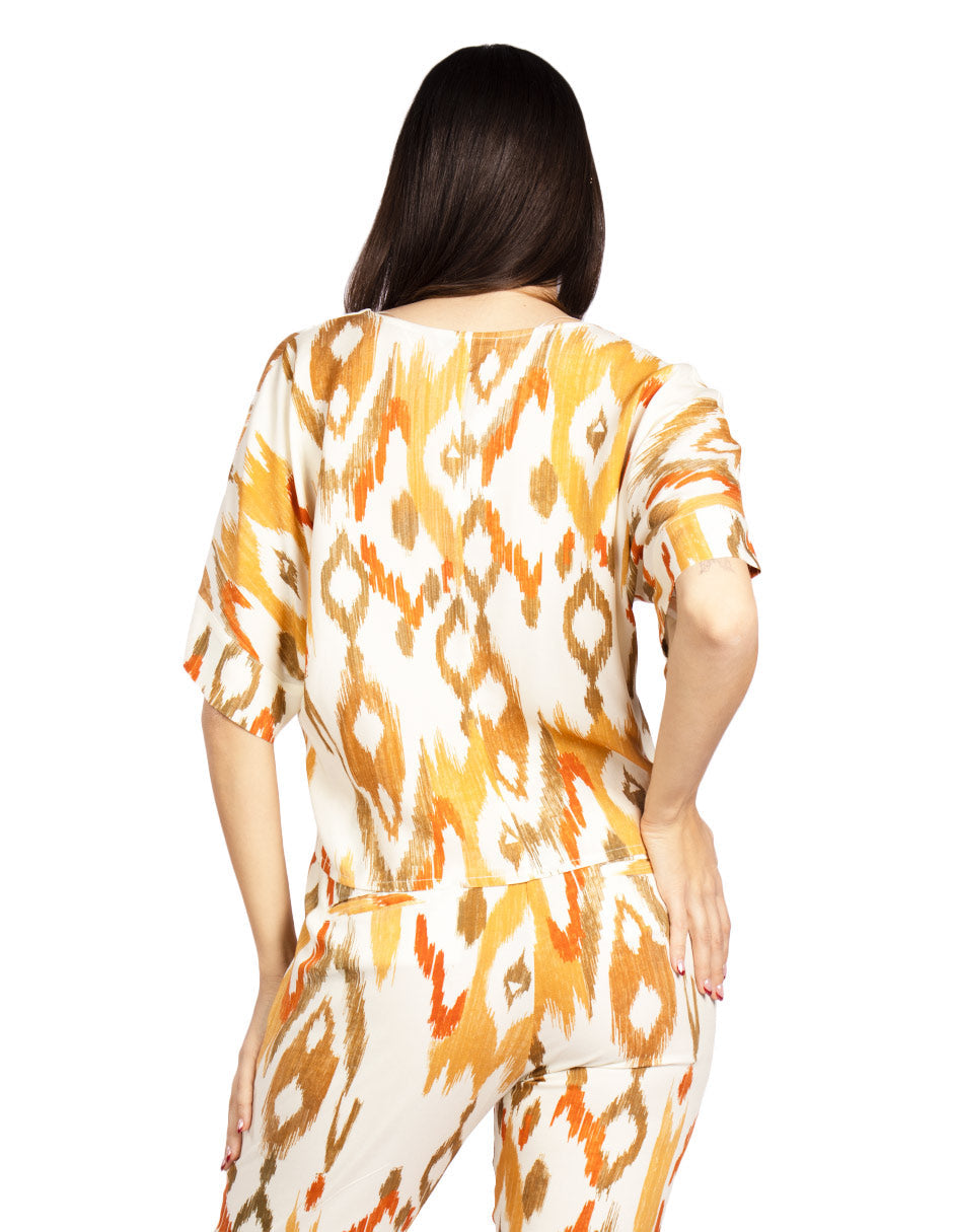 Blusas Para Mujer Estilo Japones N51114 Hueso