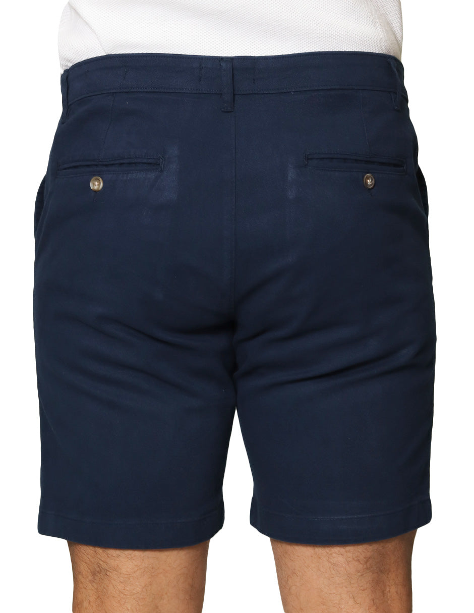 Bermudas Para Hombre Algodon GBCOTST Marino