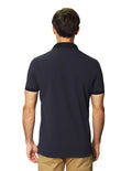 Playeras Polo Para Hombre Con Textura A45406 Marino