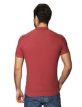 Playeras Polo Para Hombre Tejida Sin Botones A41457 Mauve