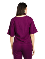 Blusas Para Mujer Oversize Suelta N51102 Uva