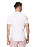 Camisas Para Hombre Manga Corta B31352 Blanco