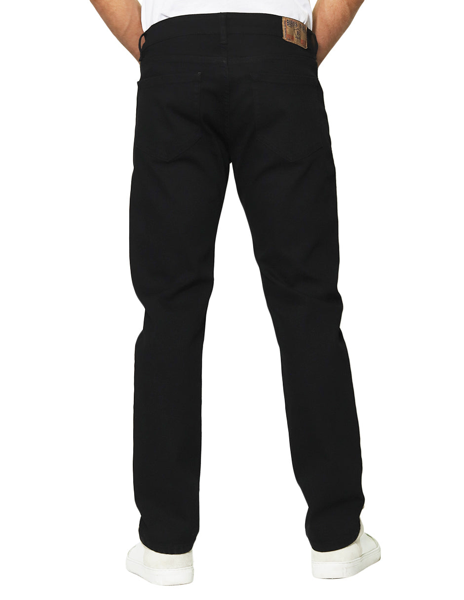 Jeans Para Hombre Mezclilla Slim Fit JSLIM Negro