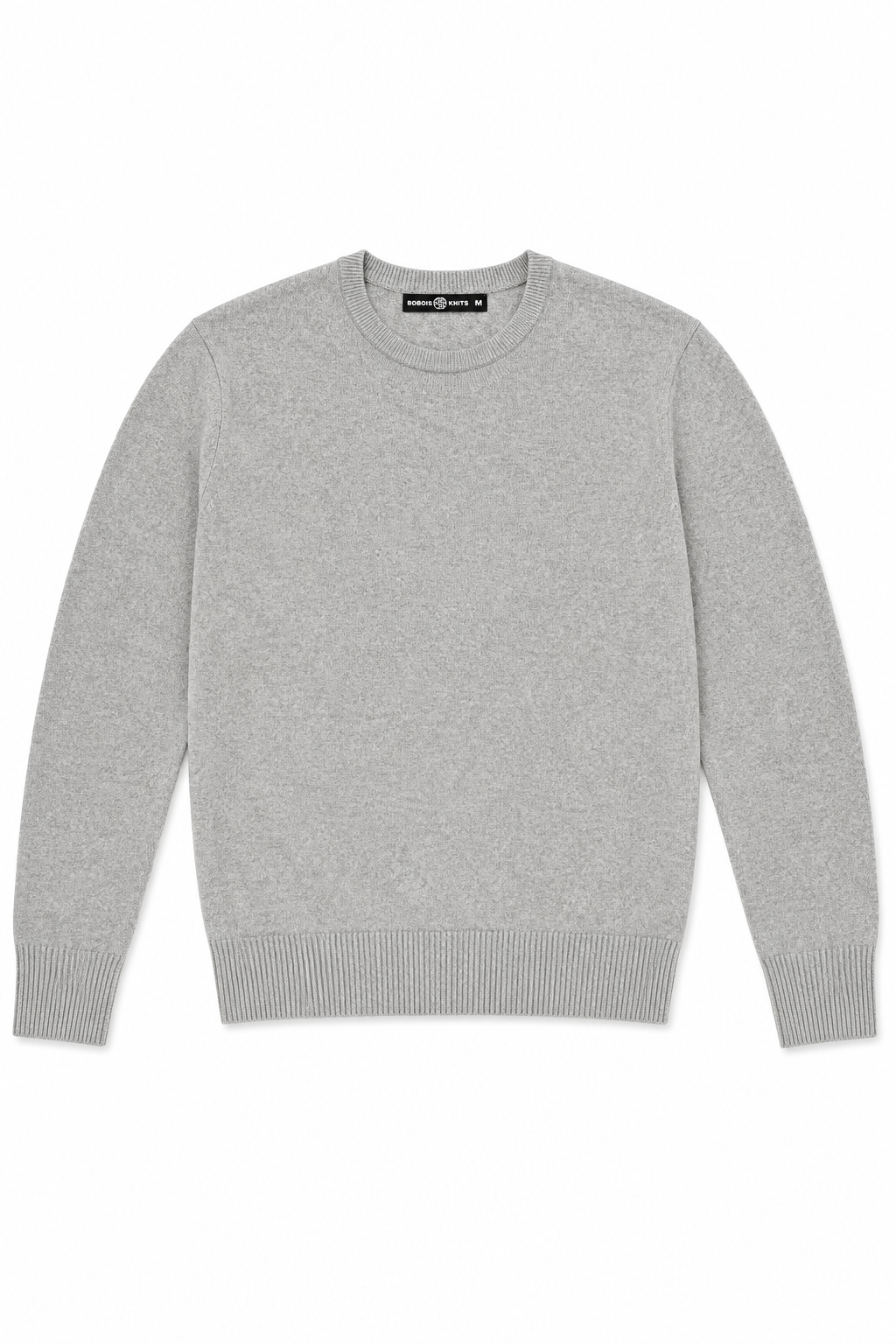 Suéteres Para Hombre Básico de Punto Fino E65301 Gris