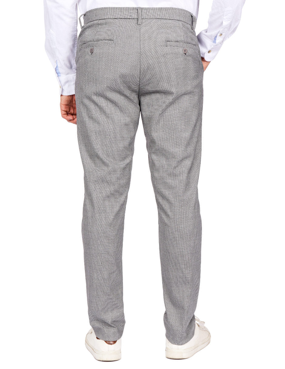 Pantalones Para Hombre Formal De Vestir G45303 Negro