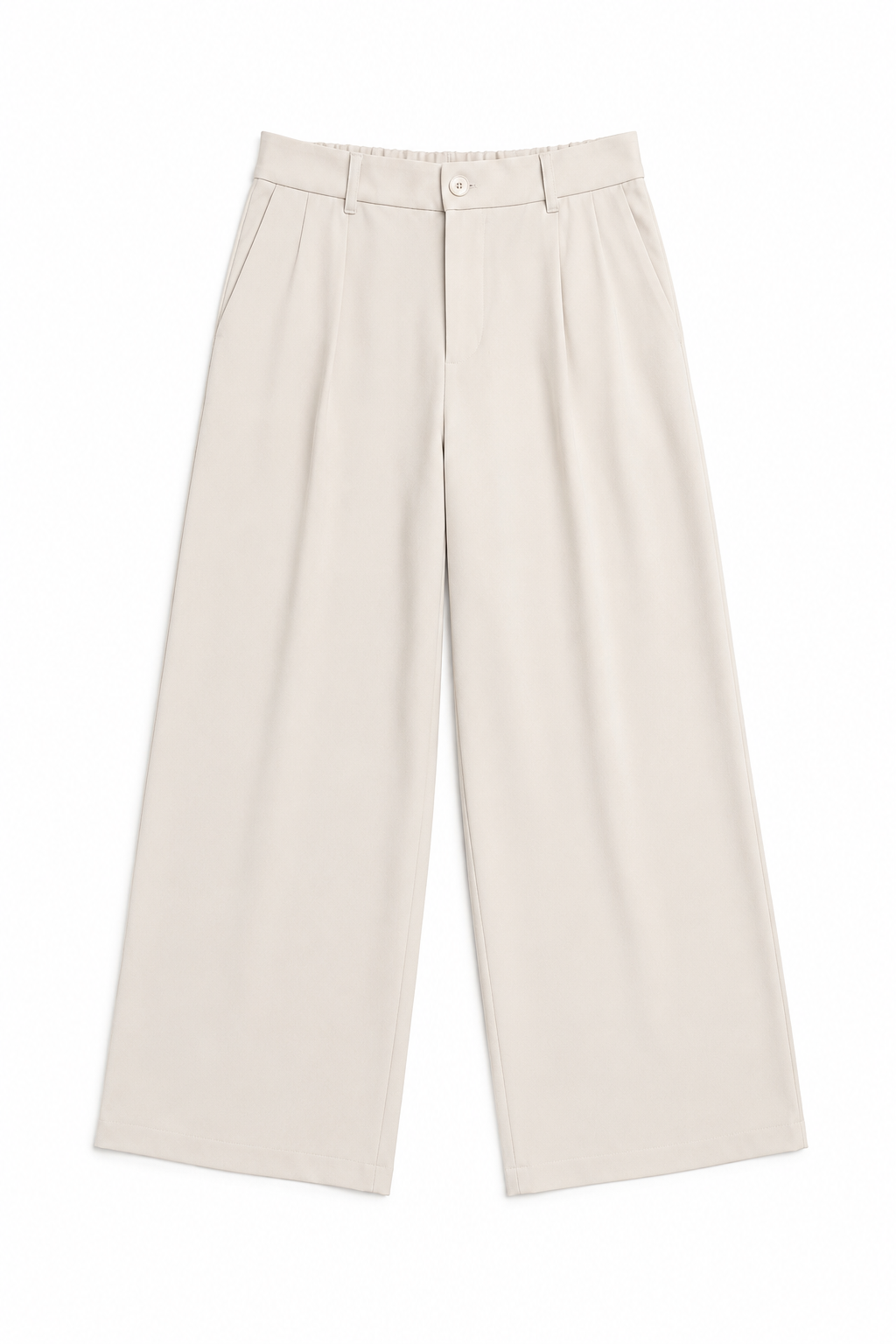 Pantalones Para Mujer Wide Leg Con Pinzas W61101 Arena