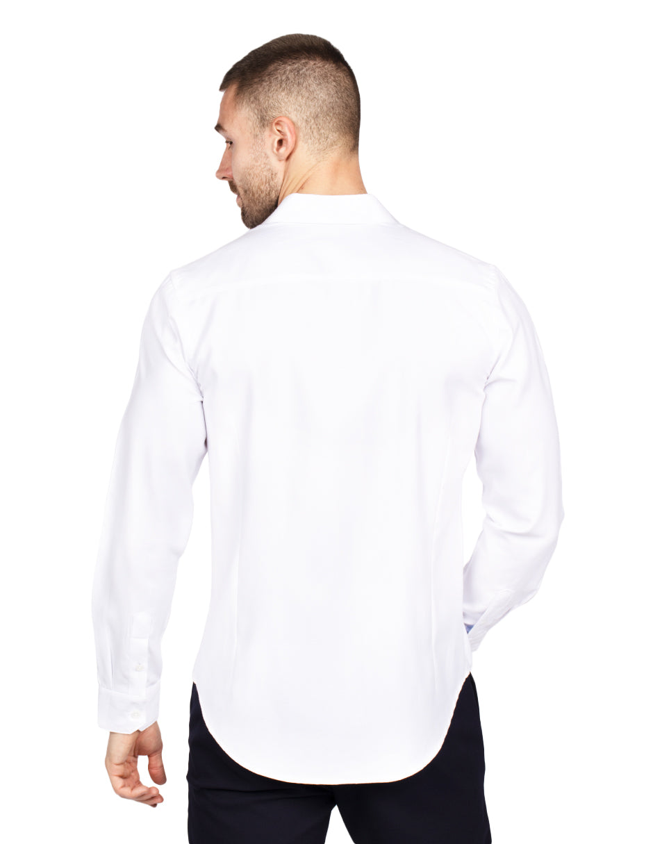 Camisas Para Hombre Slim Fit Textura B51311 1