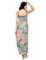 Vestidos Para Mujer Smok Largo De Tirantes S51108 Unico