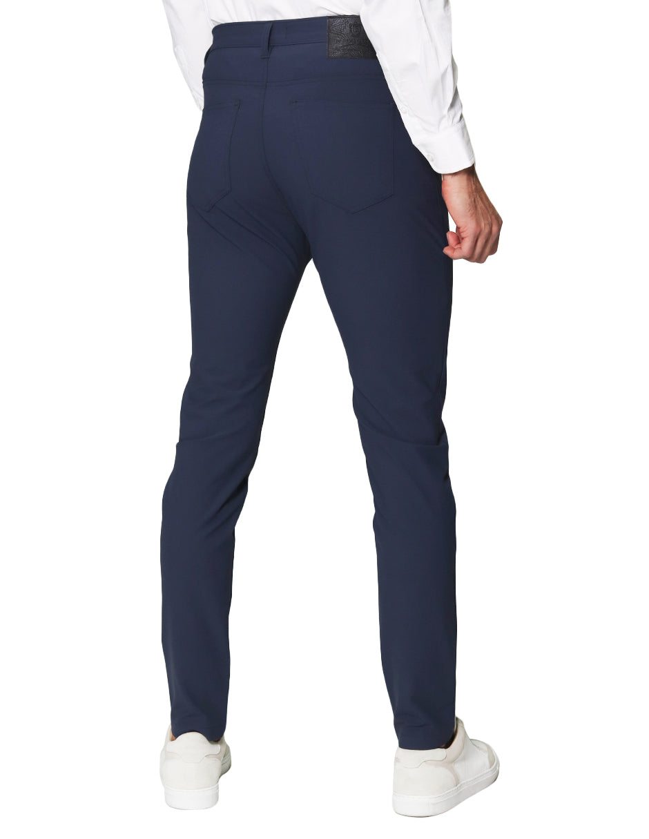 Pantalones Para Hombre De Vestir Flex Slim GJFLEX Marino