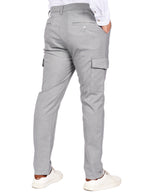 Pantalones Para Hombre Cargo Stretch G45302 Jaspe