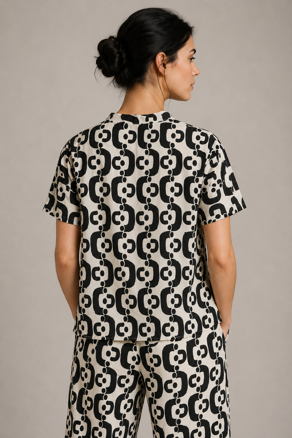 Blusas Para Mujer Ligera Media Aletilla N61126 Negro