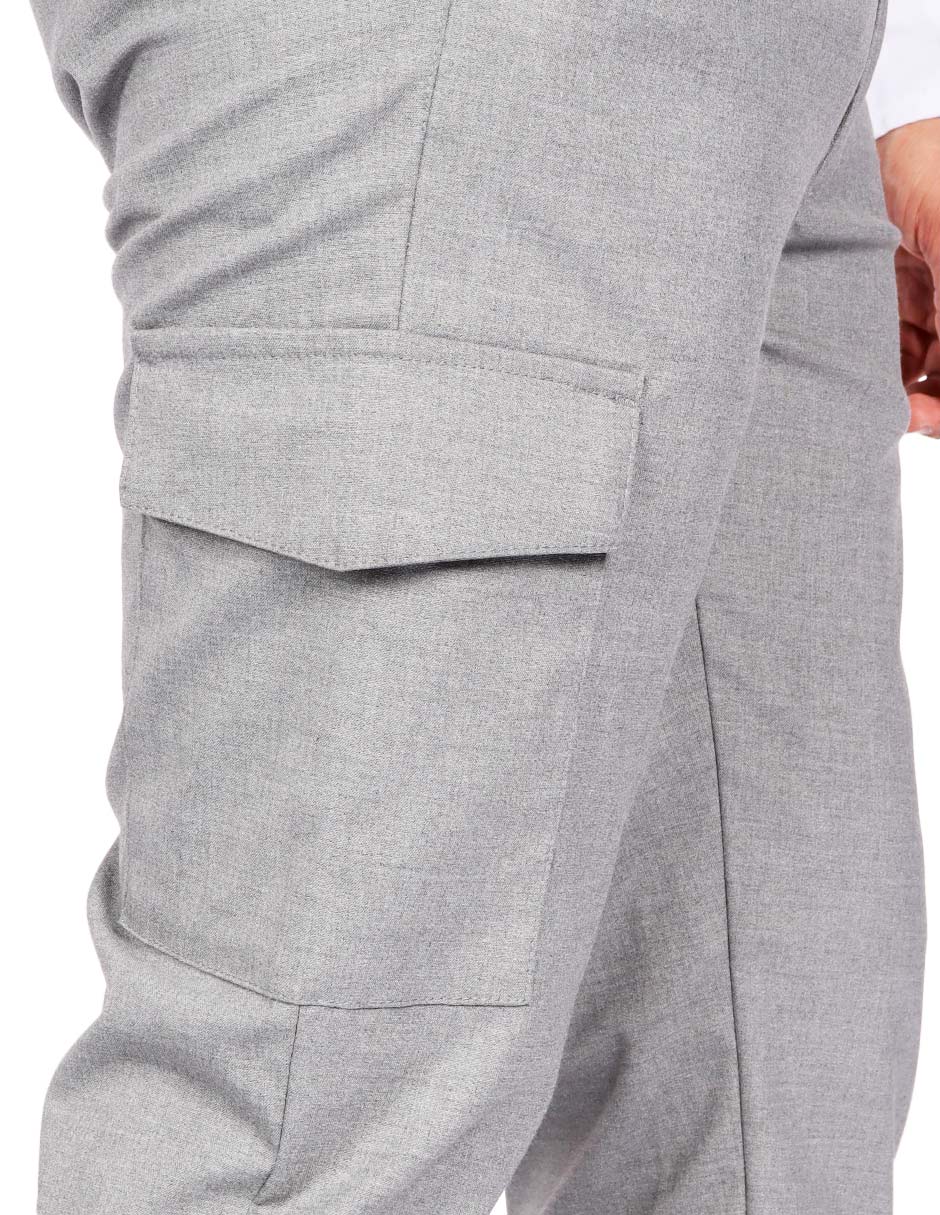 Pantalones Para Hombre Cargo Stretch G45302 Jaspe