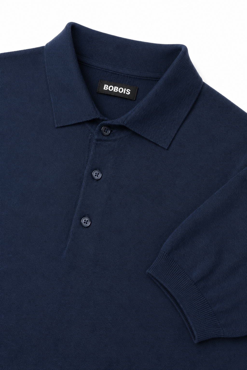 Playeras Polo Para Hombre de Punto Lisa Slim Fit A61453 Marino