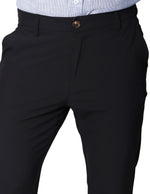 Pantalones Para Hombre De Vestir Flex Slim GPFLEX Negro