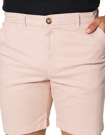 Bermudas Para Hombre Algodón GBCOTST Palo Rosa