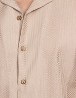 Camisas Para Hombre Jacquard Relaxed Fit B51363 Arena