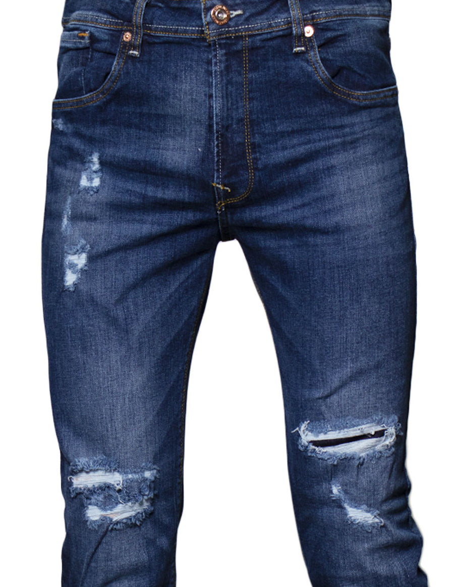 Jeans Para Hombre Bobois Moda Casuales Pantalones de Mezclilla