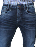 Jeans Para Hombre Bobois Casuales Corte Slim Pantalon De Mezclilla J31104 Unico