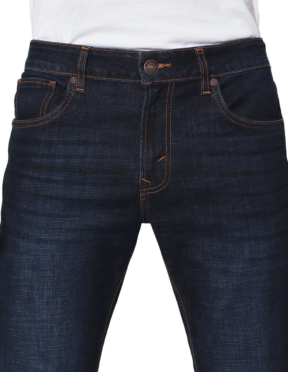 Jeans Para Hombre Mezclilla Slim Fit JSLIM Dark Stone – BOBOIS